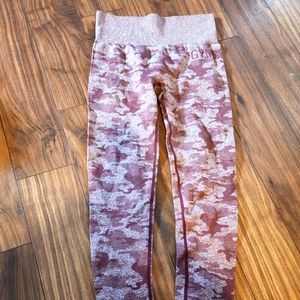 Gymshark camo leggings